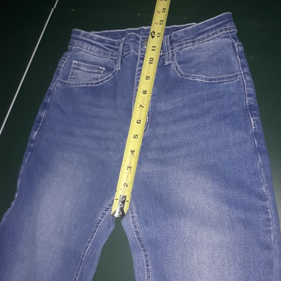 Blue skinny Jeans NWOT Size extra small  tall - Picture 10 of 13